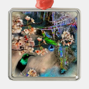 Vogel von Equinox Ornament Aus Metall