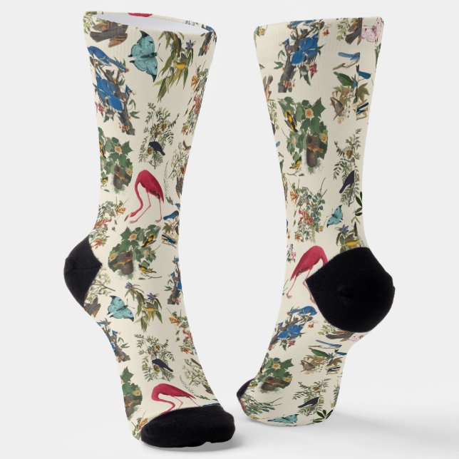 Vögel von John James Audubon Socken (Gewinkelt)