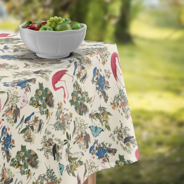 Vögel von John James Audubon Tablecloth Tischdecke (Dining al fresco)