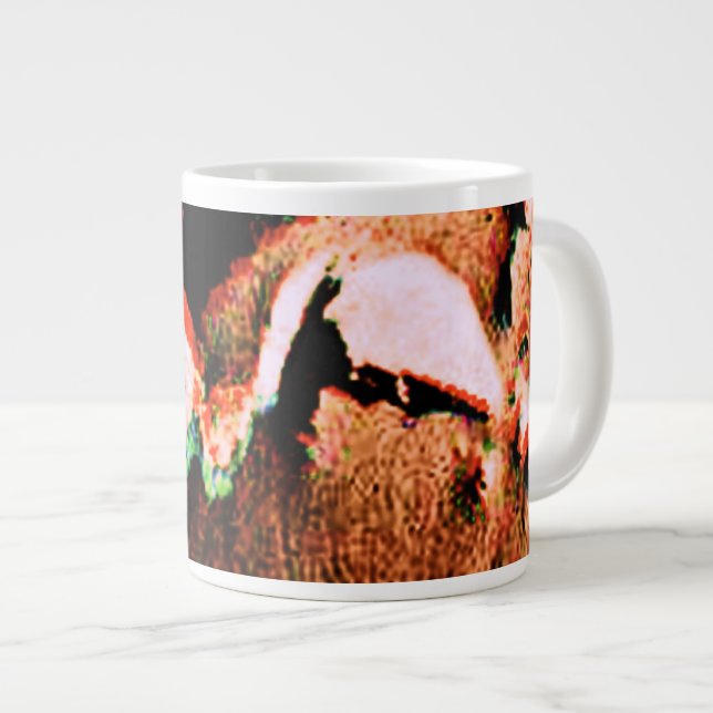 Vogel von Mars Jumbo-Tasse (Vorderseite Rechts)
