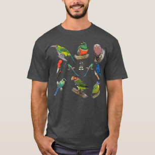 Vögel von Mashpi Ecuador T-Shirt