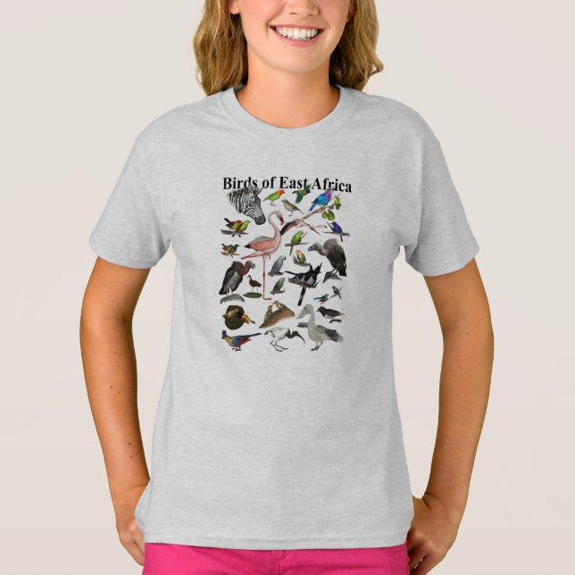 Vögel von Ostafrika T-Shirt (Vorderseite)