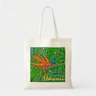 Vögel von Paradies helle Blume Hawaii Tasche