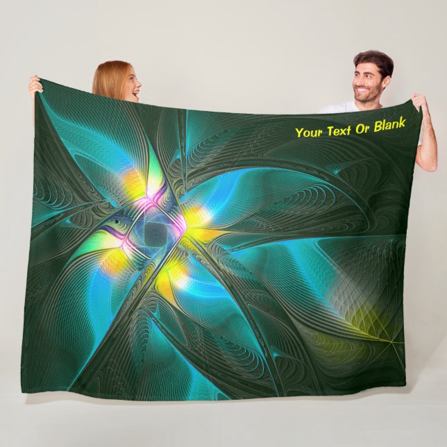 Vogel von Paradsie Fleecedecke (Beispiel)