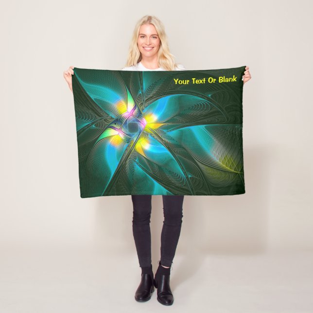 Vogel von Paradsie Fleecedecke (Beispiel)