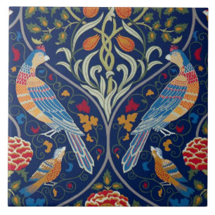 Vögel, William Morris Fliese