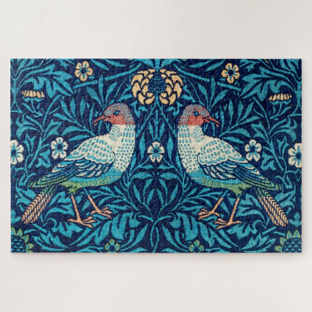 Vögel, William Morris Puzzle (Horizontal)