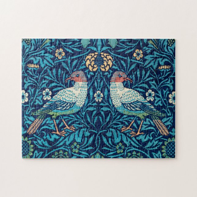 Vögel, William Morris Puzzle (Horizontal)