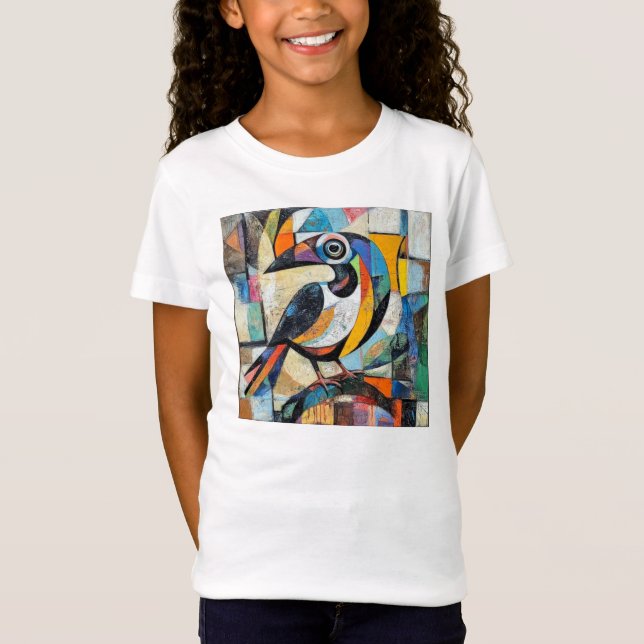 Vogelart-T-Shirt T-Shirt (Vorderseite)
