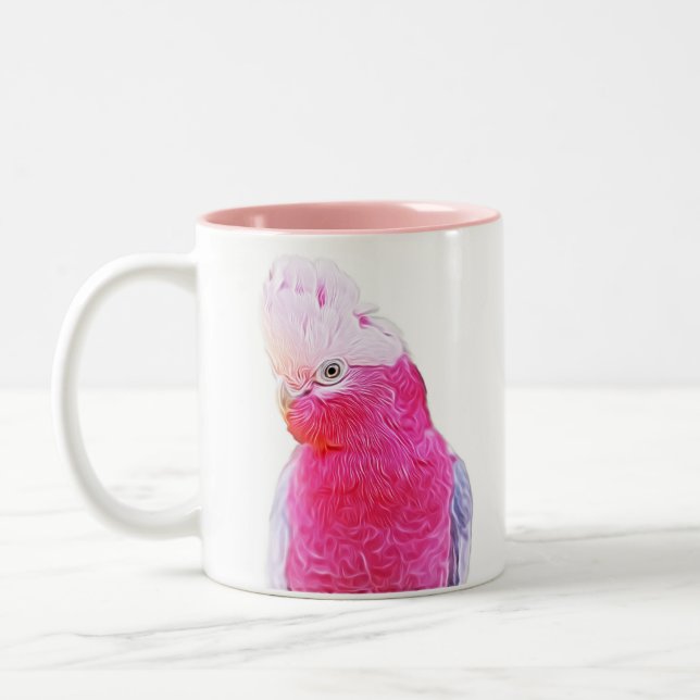Vogelart Zweifarbige Tasse (Links)