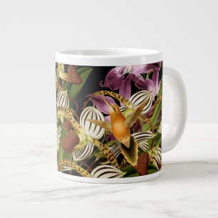 Vogelarten Orchideen Blume Jumbo Tasse