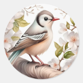 Vogelaufkleber Runder Aufkleber