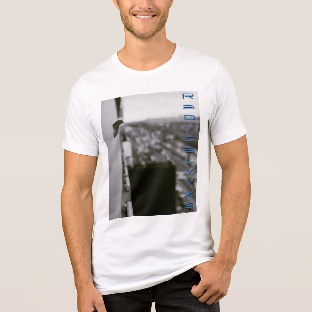 Vogelaugen-Shirt Tri-Blend Shirt (Vorderseite)