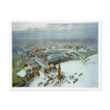 Vogelaugenblick der Columbia-Exposition von 1893