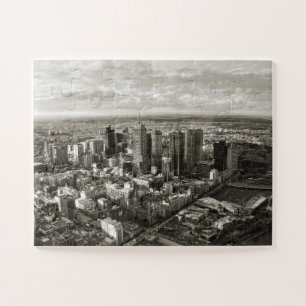 Vogelaugenblick in Melbourne City Puzzle