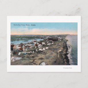 Vogelaugenblick von TownNome, AK Postkarte