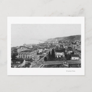 Vogelaugensicht von Astoria, ODER Fotografie Postkarte