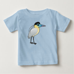 Vogelbarer Kapuzenreiher Baby T-shirt