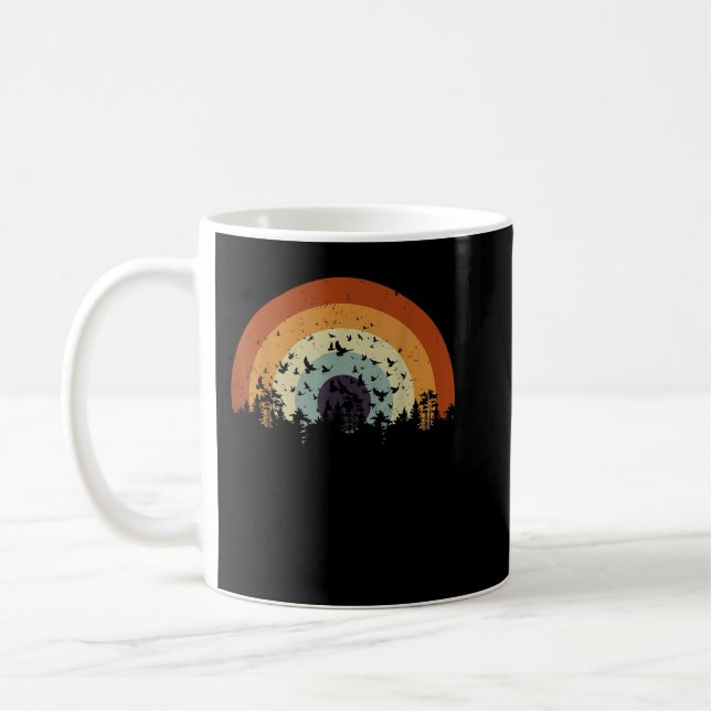 Vogelbäume im Außenwald Kaffeetasse (Links)
