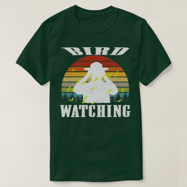 Vogelbeobachter 1 T-Shirt (Design vorne)