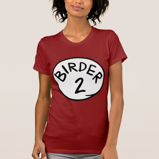 Vogelbeobachter 2 T-Shirt (Vorderseite)
