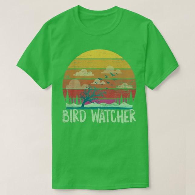 Vogelbeobachter 3 T-Shirt (Design vorne)