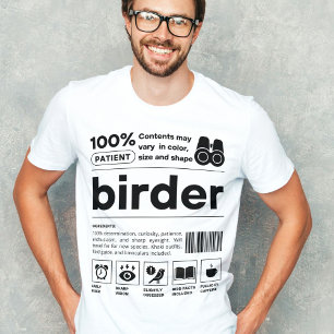 Vogelbeobachter Funny Vogelbeobachtung Ornithologi T-Shirt