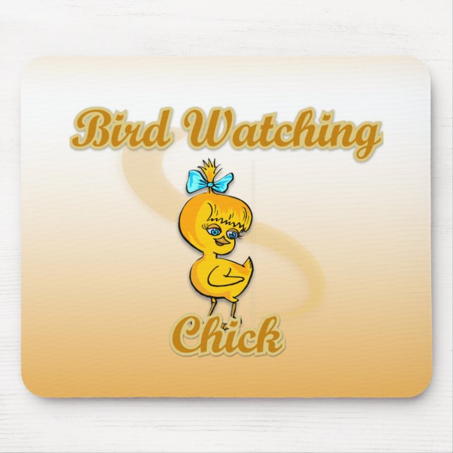 Vogelbeobachter Mousepad (Vorne)