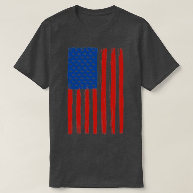 Vogelbeobachter-Vogelbeobachter der amerikanischen T-Shirt (Design vorne)