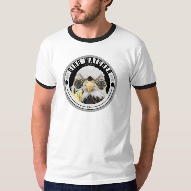 Vogelbeobachter, Vogelbeobachter T-Shirt (Vorderseite)