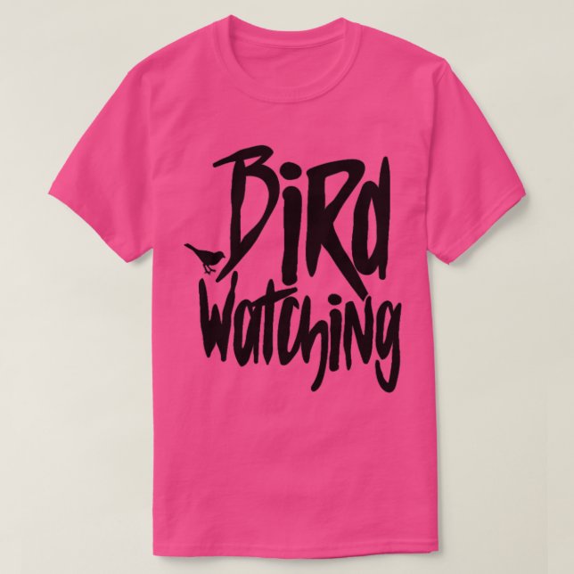 Vogelbeobachtung 15 T-Shirt (Design vorne)