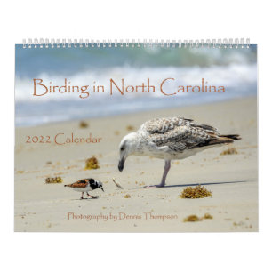 Vogelbeobachtung 2022 in North Carolina Calendar Kalender