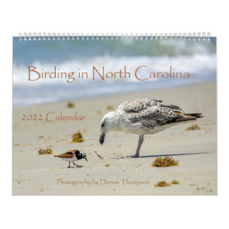 Vogelbeobachtung 2022 in North Carolina Calendar Kalender