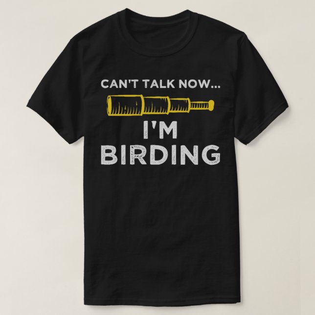 Vogelbeobachtung 37 T-Shirt (Design vorne)