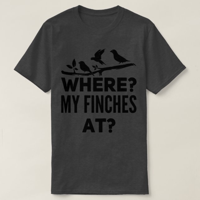 Vogelbeobachtung 4 T-Shirt (Design vorne)