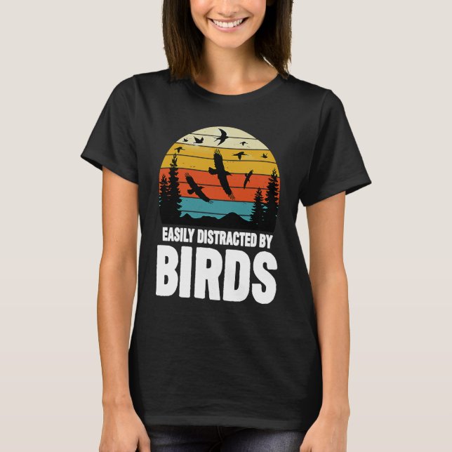 VOGELBEOBACHTUNG 4 T-Shirt (Vorderseite)