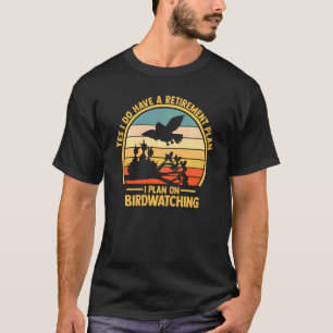 Vogelbeobachtung Binoculars Vogelbeobachtung Book  T-Shirt