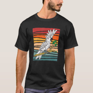 Vogelbeobachtung Bird Animal Tropical Parrot Retro T-Shirt