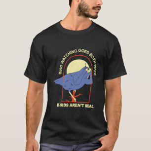 Vogelbeobachtung geht in beide Richtungen (€€"Bird T-Shirt