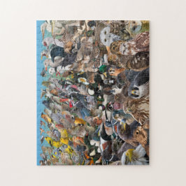Vogelbeobachtung großes Jahr Puzzle