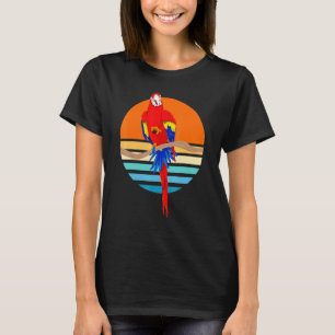 Vogelbeobachtung Jungle Animal Exotic Bird Retro M T-Shirt