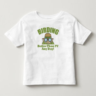 Vogelbeobachtung Kleinkind T-shirt