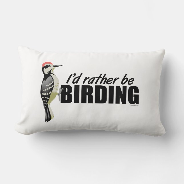 Vogelbeobachtung Lendenkissen (Vorderseite)