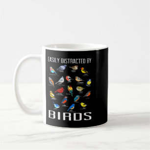 Vogelbeobachtung Lover Bird, leicht abgelenkt von  Kaffeetasse