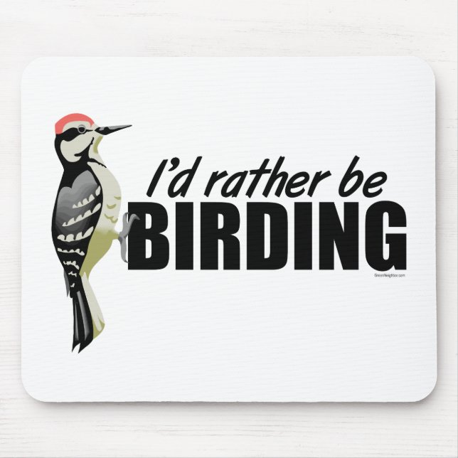 Vogelbeobachtung Mousepad (Vorne)