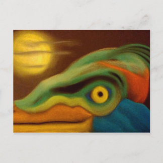 Vogelbeobachtung Postkarte