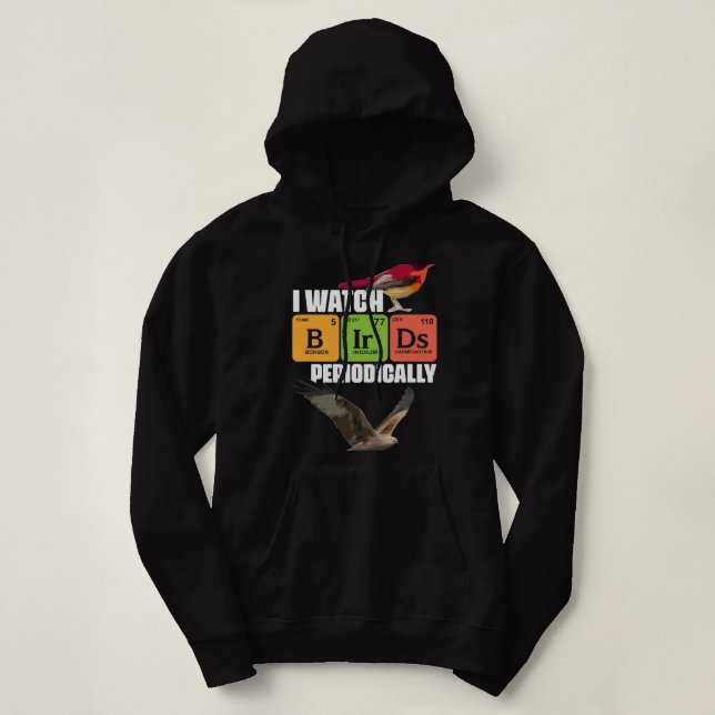 Vogelbeobachtung Remüdie Vogelbeobachter Vogelbeob Hoodie (Design vorne)