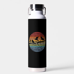 Vogelbeobachtung Retro Trinkflasche