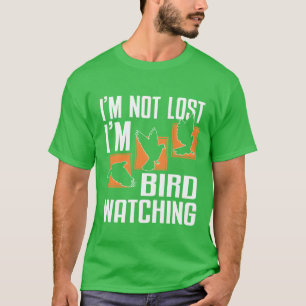 Vogelbeobachtung Süßer Vogel Liebhaber lustig retr T-Shirt