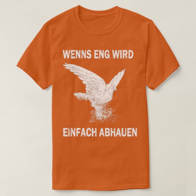 Vogelbeobachtung T-Shirt (Design vorne)